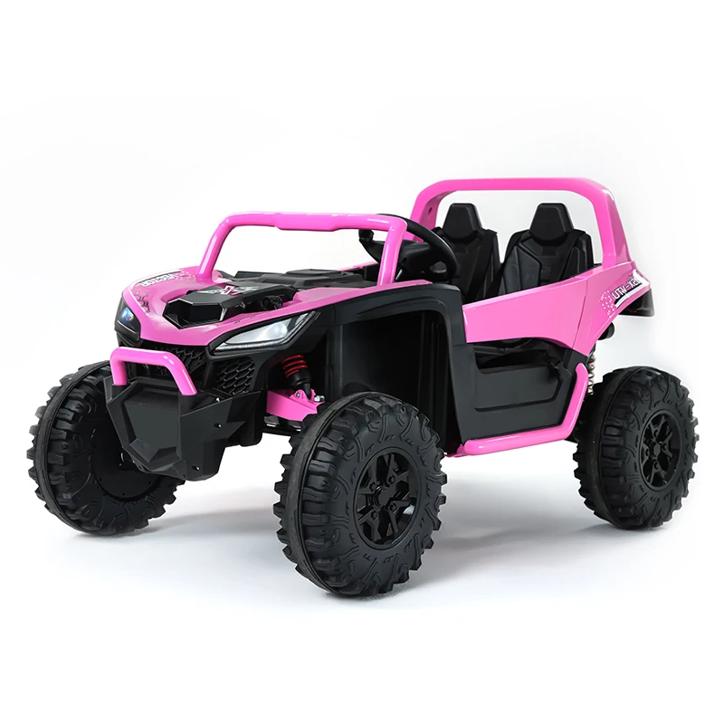 Children's Off-road UTV Buggy 2-seater Electric Car Kids 12V Battery Ride on Car Baby Toy Cars for Kids to Drive