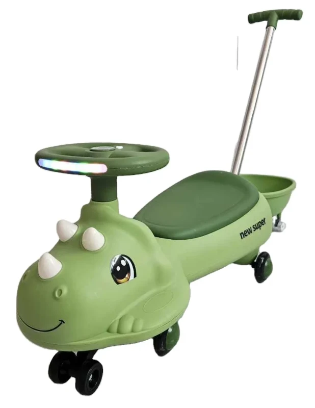 Children's Plastic New Kids' Twist Car Ride-On Swing Toy Car for Toddlers