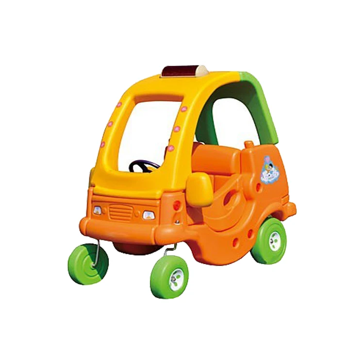 Children's Plastic Ride On Patrol Car Modern Design for Living Room & Kitchen Use