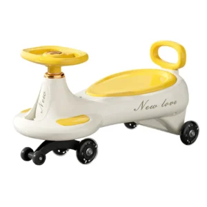 Children’s Plastic Twist Balance Anti-Rollover Swing Sliding Car Unisex Four-Wheel Model 6199 Multi-Age Made China