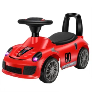 Children’s Plastic Twist Sliding Anti Rollover 1 3 Years Old Hand Push Toy Car with Twist Sliding and Anti Rollover Features
