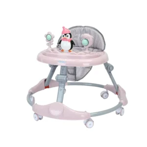 Children’s Plastic Walker Super Large Chassis Anti O Legs Anti Knock Feet Anti Rollover Toddler Artifact 10KG Load Capacity