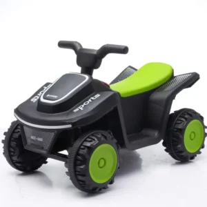 Children’s Rechargeable Four-Wheel Electric Ride-On Car with Remote Control Plastic Toy