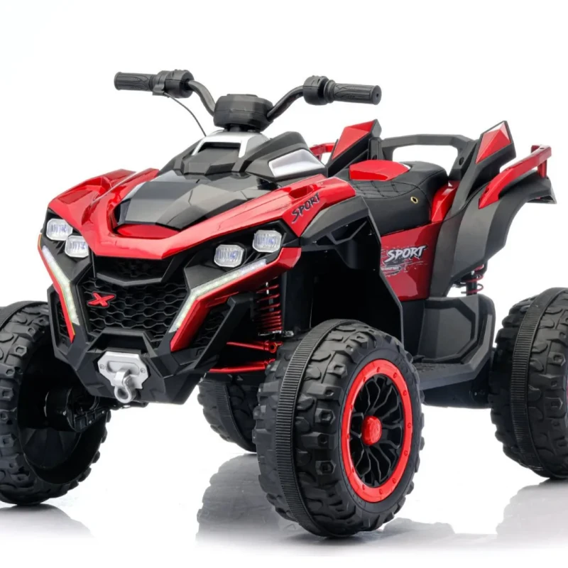 Children's Remote Control Electric Ride-On Car for Kids Plastic Ride-On Toy Cars Battery Powered for Unisex Children
