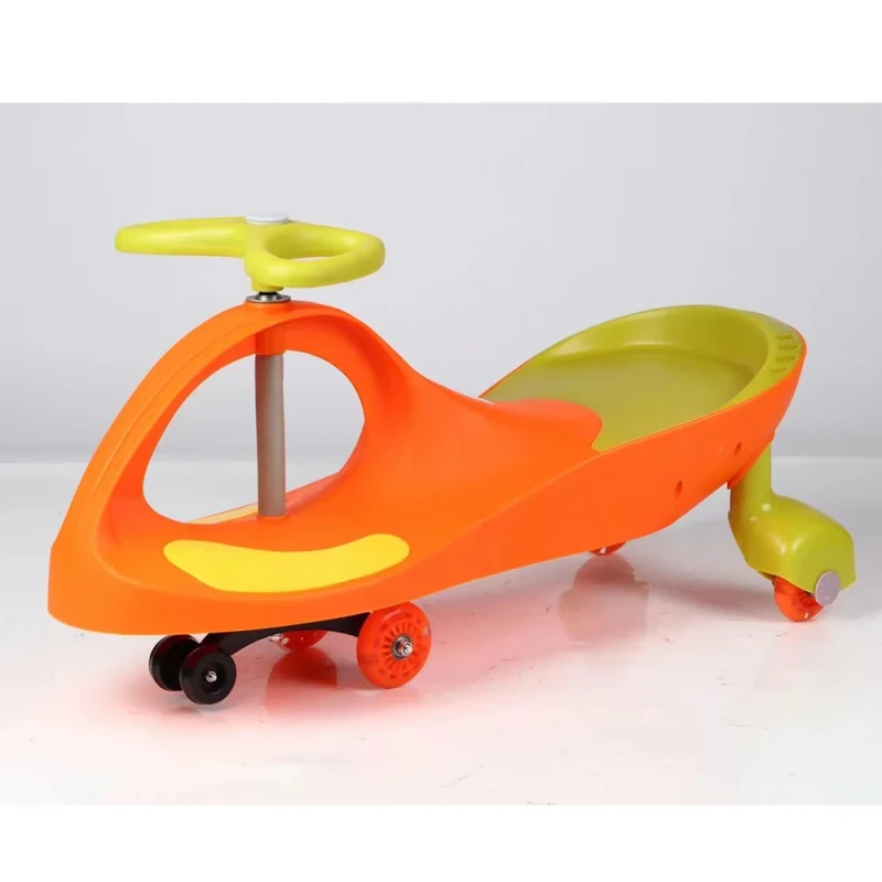 Children's Rotating Handlebar Swing Car Popular Mini Twist Ride-on Toy for Kids Aged 2 4 Years Foot-Powered for Ages 5 7 Years