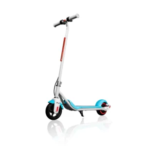 Children’s Scooter 8 Years Old Electric 24V 4AH 130W Aluminum Magnesium Alloy Booster Rechargeable Brake Light 18km h Max Speed