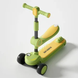 Children’s Scooter Kids 3 Wheels 4 Adjustable Heights Kids’ Kick Scooter Aluminum Kids Drift Scooter