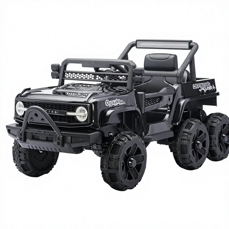 Children's Six Wheel Electric Remote Control Toy Car 6 Wheel Electric Battery Ride On Car for Big Kids