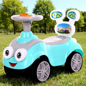 Children’s Sliding Twist Car Four-Wheel Hand Push Sliding Balance Ride on Slide Car Can Sit 1 3 Years Old Baby Toy Walker