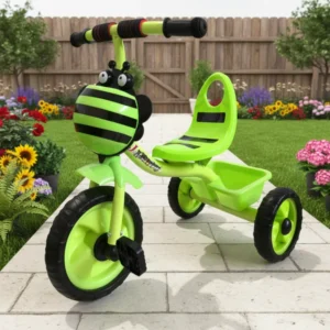 Children’s Three Wheeled Plastic Pedal Car Unisex Outdoor Use Pushchair