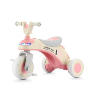 Children’s Three in One Ride on Toy New Sliding Balance Tricycle and Hand Push Bike Fun Car Style