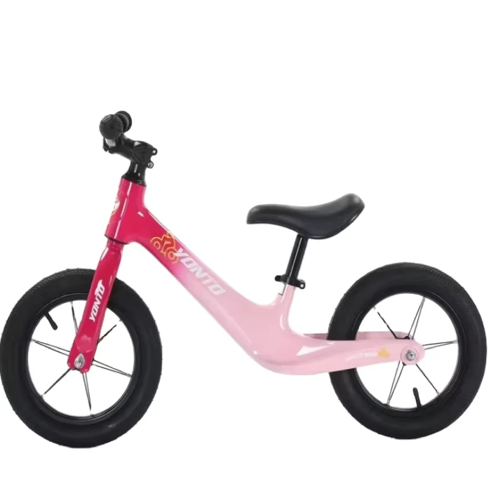 Children's Toy Bike 12-inch Magnesium Alloy Frame Explosion-proof Tire Outdoor Kinematic Riding Balance Bike
