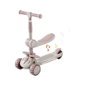 Children’s Toy Scooter for 1 3 6 Year Olds Suitable for Both Boys and Girls can Be Pushed or Ridden Scooter Skateboard Scooter