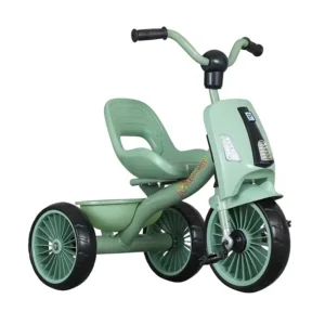 Children’s Tricycle Bicycle with Music and Light, High-End Tricycle, Outdoor Walking Baby Pedal