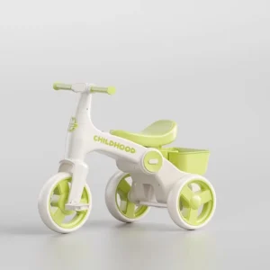 Children’s Tricycle Children’s Bicycle Balance Bike Multifunctional Outdoor Lightweight Tricycle with Music