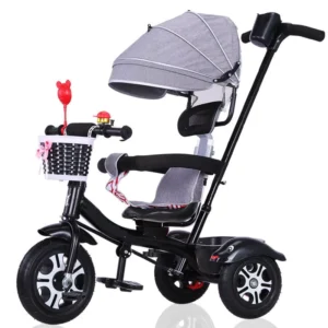 Children’s Tricycle Foldable 1-6 Year Old Bicycle Stroller Baby Bicycle