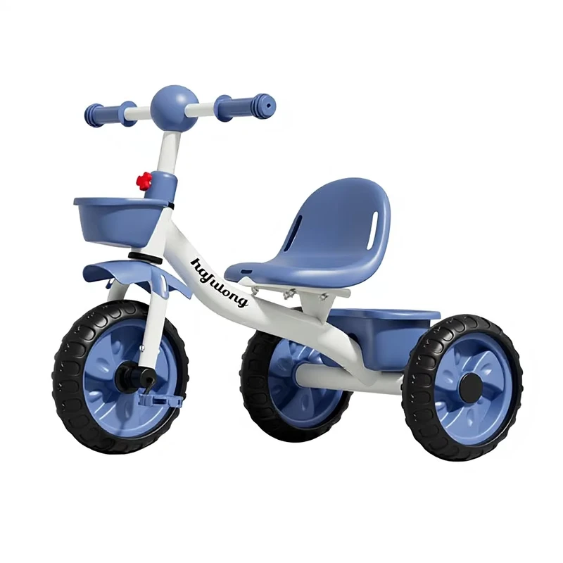 Children's Tricycle Model HFL F2 for 2-5 Year Olds Boys and Girls Metal Frame