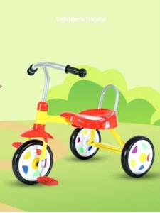 Children’s Tricycle Pedal Bike Baby Toddler Simple Plastic Large Size for Ages 3 and up