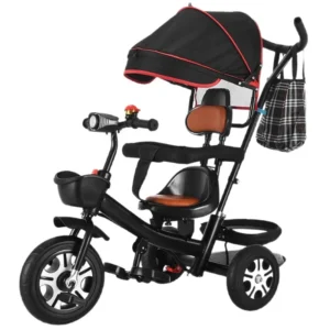 Children’s Tricycle Pedal Bike with Training Wheels 1-3-6 Years Old Ordinary Pedal 3-Speed Toddler Bike Factory Direct Shipment