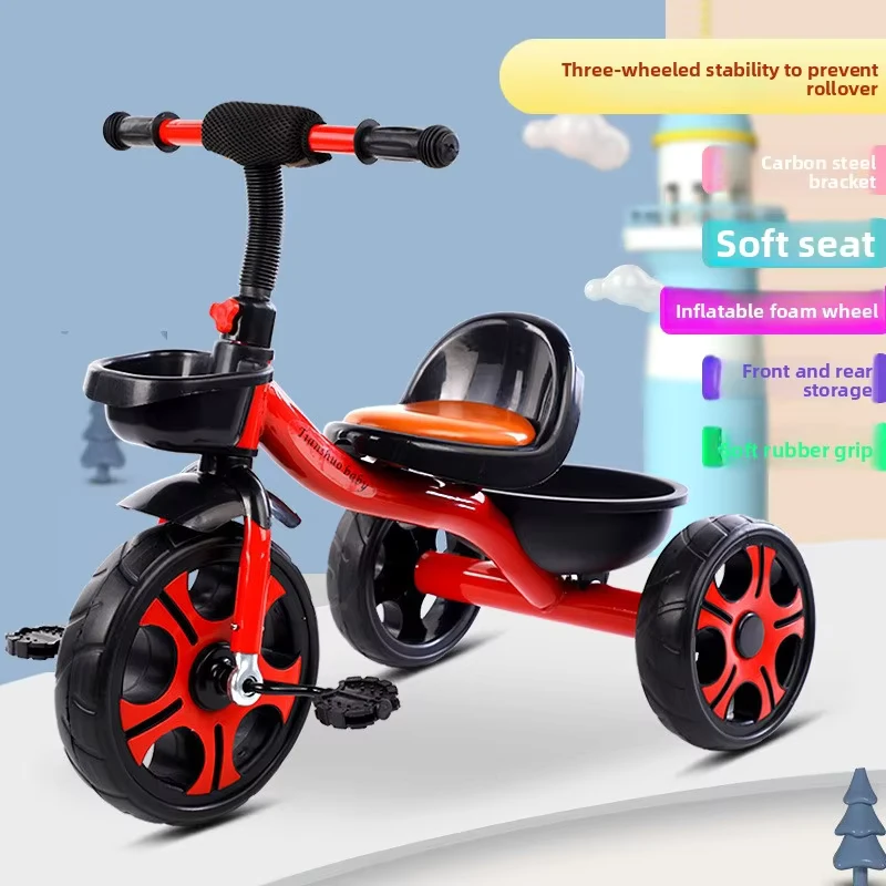 Children's Tricycle Pedals Iron Material Model 006 for Sitting Riding & Extended Walker Use Manufacturer