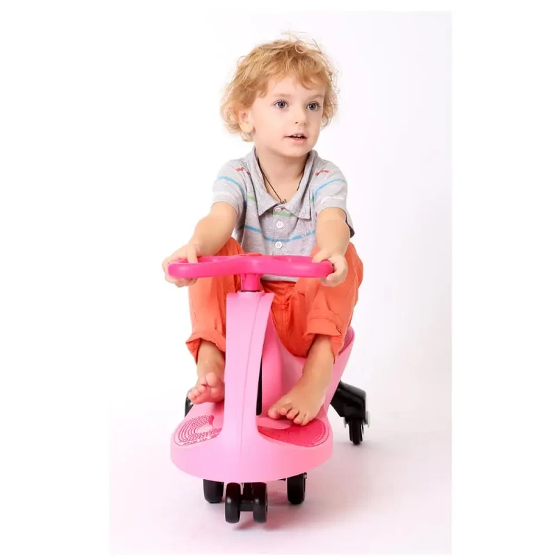 Children's Twisting 1 3 6 Gift Children's Car Silent Car Learning Pedestrian Car Baby Swinging Sliding Wheel