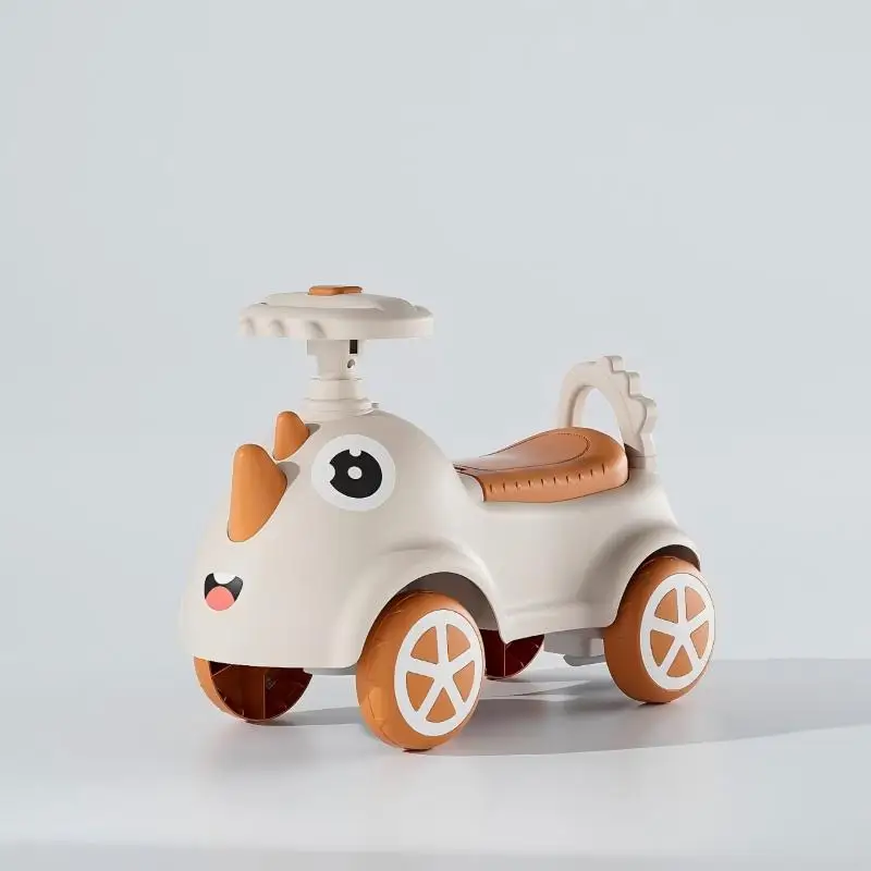 Children's Twisting Sliding Car 2 to 4 Years Battery Powered Music Four Wheel Ride on Toy for Boys and Girls