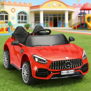 Children’s Unisex Electric Ride On Toy Car for 2 to 4 Years and 5 to 7 Years Battery Powered Plastic with Lights and Music