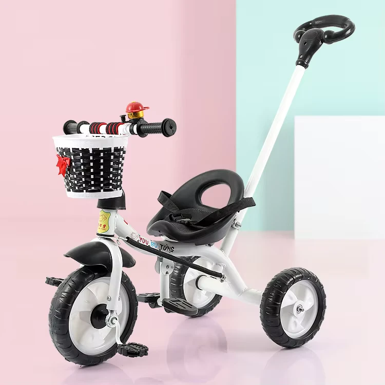 Children's Wheel Tricycle Without Pedals Walking Children's Handcart Baby Bicycle Sliding Step Bicycle Bicycle