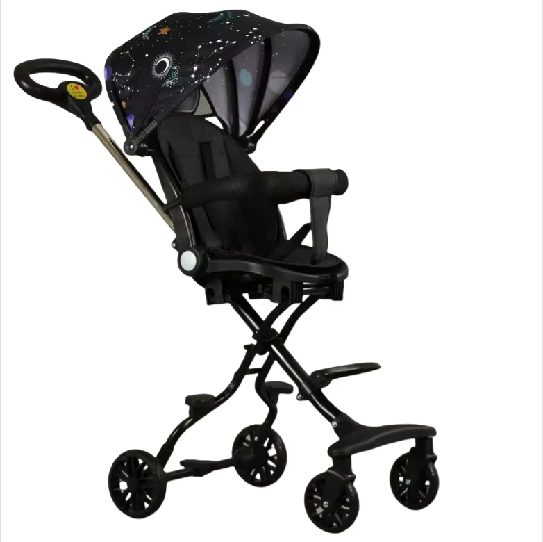 China Baby Stroller for Child With Umbrella 2 in 1 Sitting and Lying Baby Stroller