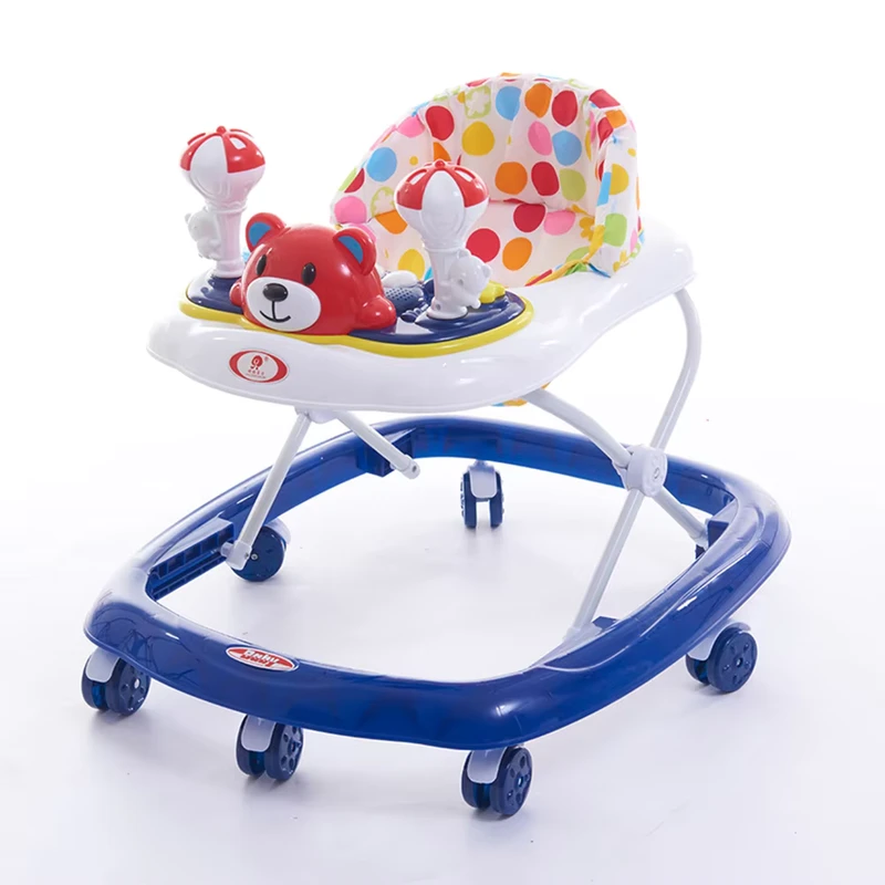 China Factory Baby Walking Assistant Toddler Musical and Light Baby Walker