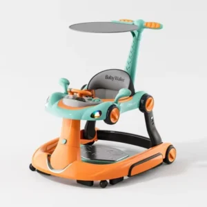China Factory Foldable Baby Walker Sit-to-Stand Learning Walker Kids Multifunctional Baby Walker 5 in 1