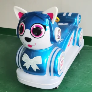 China Factory Low Price Electric Ride on Car for Kids 2 Seat with Remote for Amusement Park Shopping Mall