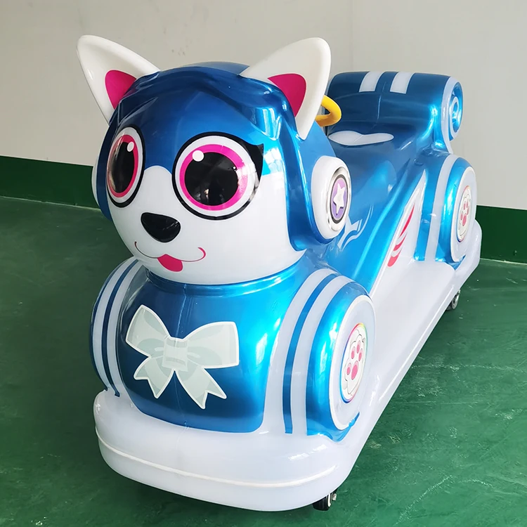 China Factory Low Price Electric Ride on Car for Kids 2 Seat with Remote for Amusement Park Shopping Mall