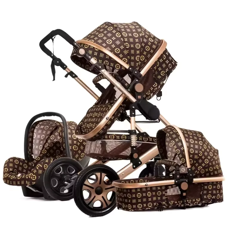 China Good Baby Stroller Luxury Travel System Poussette Bebe 3 in 1 Baby Stroller 2 in 1 Luxury Baby Stroller