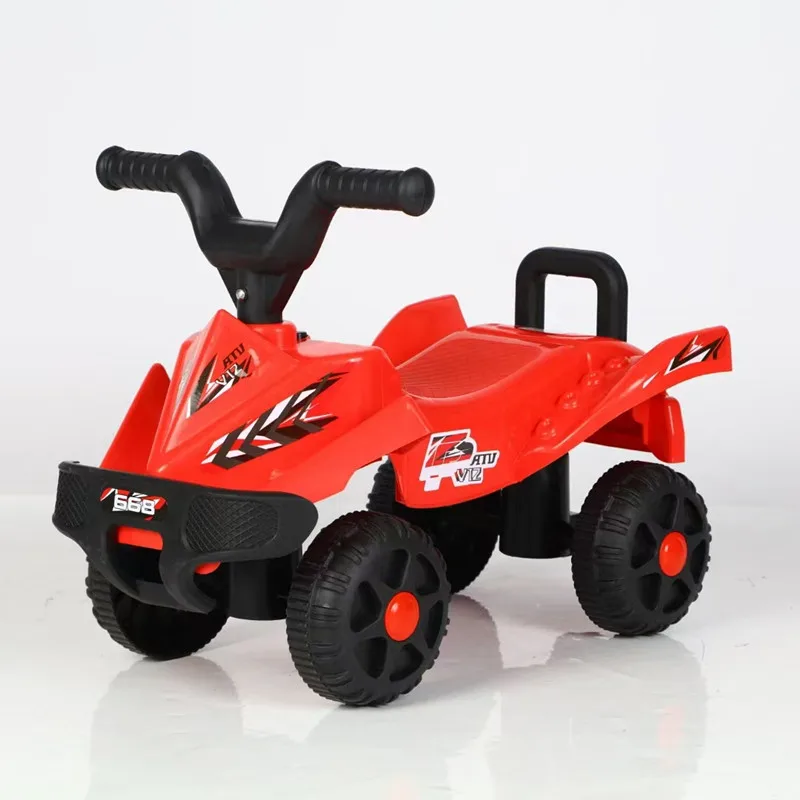 China Made Simple Style Electric Ride Car for Kids Wiggle Car with Music Box Packing