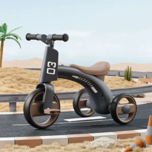 China Manufacture Steel Frame Music Light Toy Tricycle Cute Baby Multifunctional Lightweight Pedals Comfortable Seat Kids
