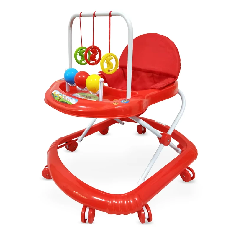 China Multifunctional Folding Height Adjustable Baby Walker