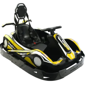 China Parent Child Electric Drift Go Kart K7 Outdoor Use PE Elastic Anti Collision Protection Mechanical Power Off Brakes 500W