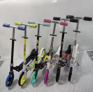 China Scooter Kids Children on Toys Flash Folding Children’s Balance Foldable Scooter