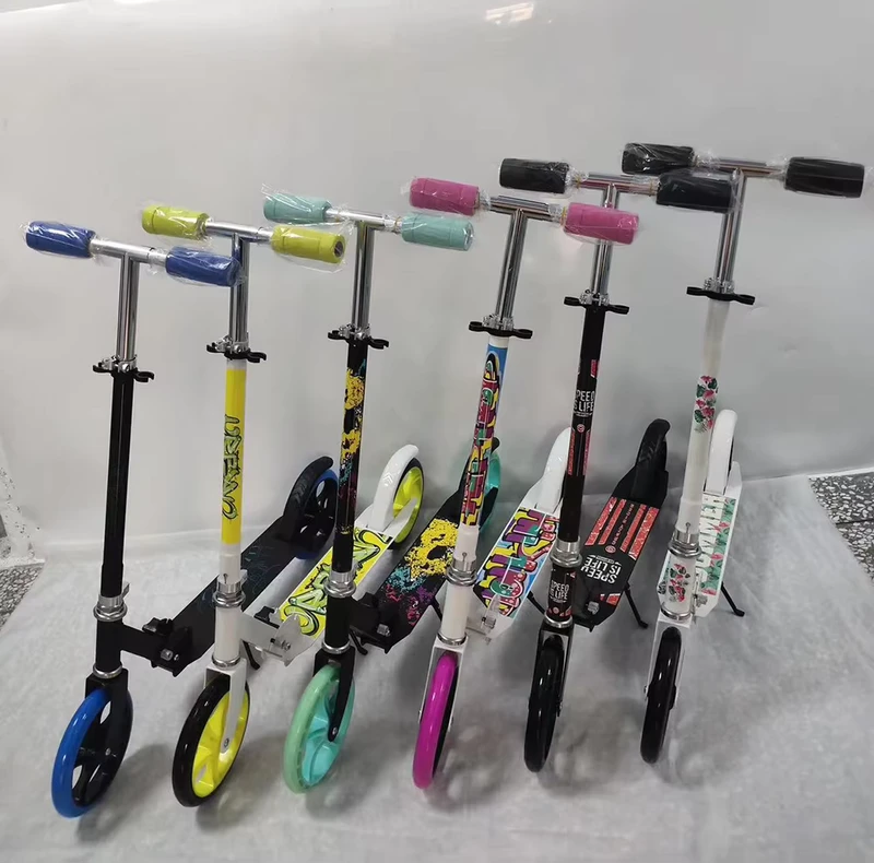 China Scooter Kids Children on Toys Flash Folding Children's Balance Foldable Scooter