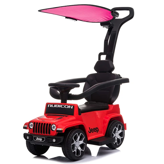 China Supplier License Ride on Car Toys Electric Children Push Car Baby Car for Kids with Push Handle