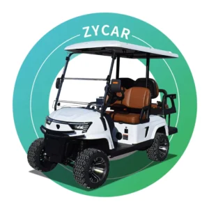 Chinese New Model 4 Wheel Drive Golf Cart Electric 4 Seater Golf Cars Soft Seater With Speaker