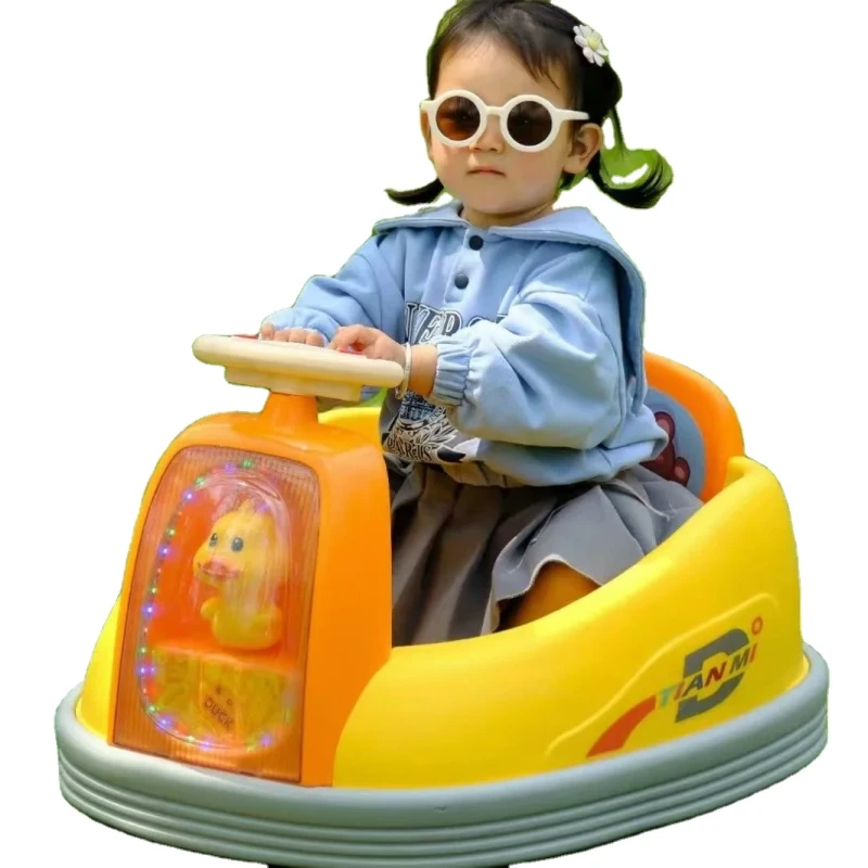 Christmas Cartoon Design Baby Car Ride on Toy for Kids Battery Operated for Children Aged 2 to 4 Years Slide Car