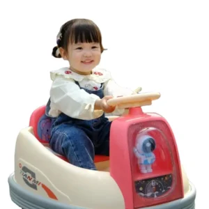 Christmas Gift Astronaut Design Baby Car Ride-on Toy for Kids Battery Operated for Children Aged 2 to 4 Years Slide Car