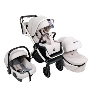 Classic Baby Stroller Pram European Standard Easy Fold Lightweight Portable Stroller EN 1888 Approved Baby Stroller