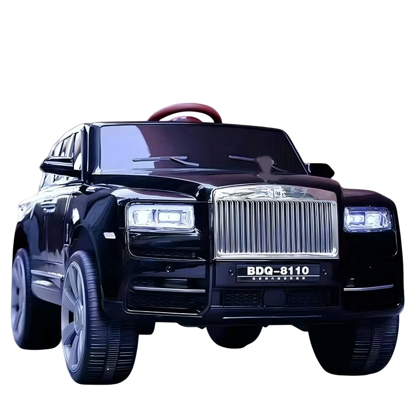 Classic Design Child Ride on Car Kids Toy Car 12V Battery 380*4 Powered With Remote Control Leather Seat for Children