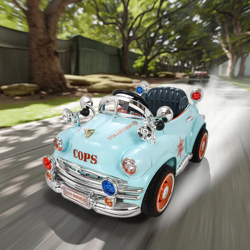 Classic Kids Car for Kids Battery Operated with Charger ASTM Approved