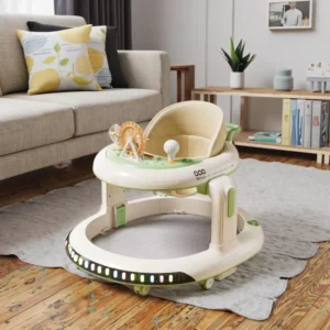 Classic Latest Baby Walker Lightweight Foldable Easy to Store Multi function Music Children’s Walker Stable and Durable Trolley