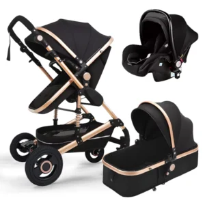 Coches Para Bebes Travel Baby Car Seat and Strollers Baby Carriage Luxury Foldable Baby Stroller Pram 3 in 1 with Car Seat