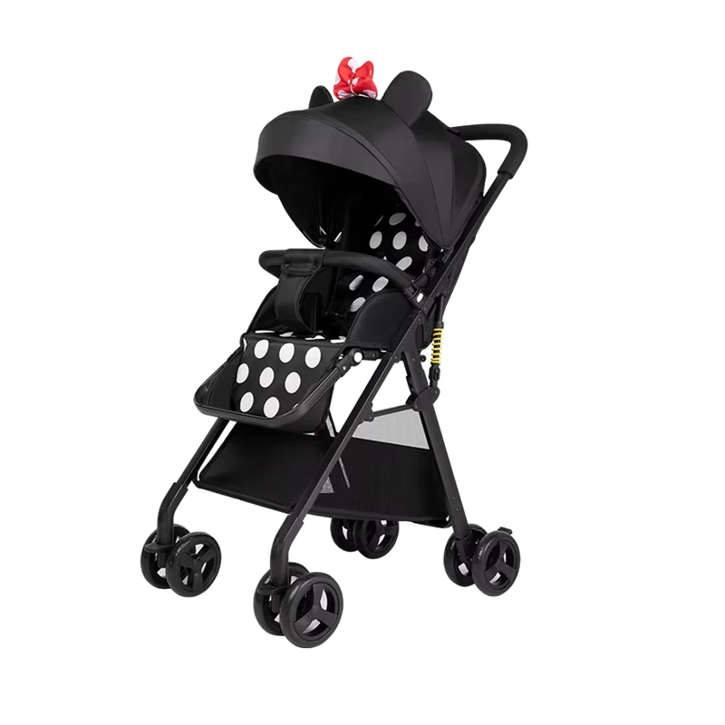 Coches Para Bebes. Comfortable Foldable Stroller Baby Pushchair Aluminum Frame Portable Lightweight Baby Strollers Prams